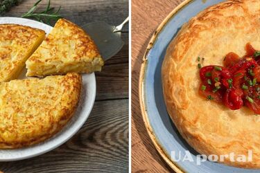 Простой и хрустящий картофельный омлет