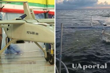 Воздушные силы сбили над морем иранский беспилотник Mohajer-6 (видео)