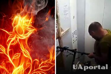 На россии самокат взорвался в лифте вместе с хозяином (видео)