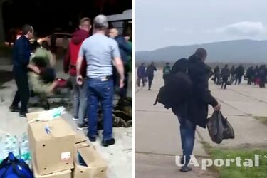 Пьяные призывники на россии устроили драку во время сборов