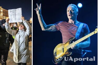 Стінг подякував росіянам, які вийшли на мітинг проти мобілізації – реакція українців