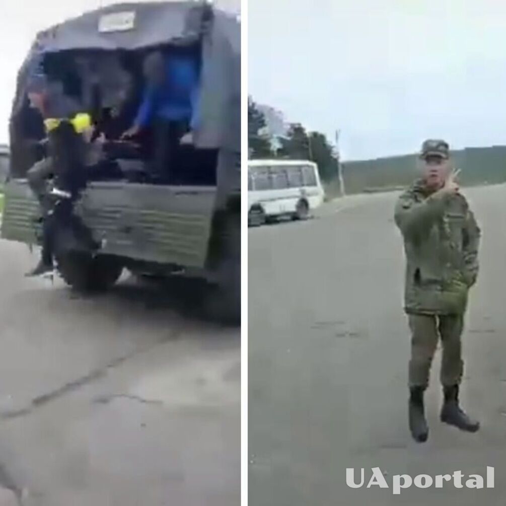 'Пішов ти зі своїми шеренгами': мобілізовані росії послали командира (відео)