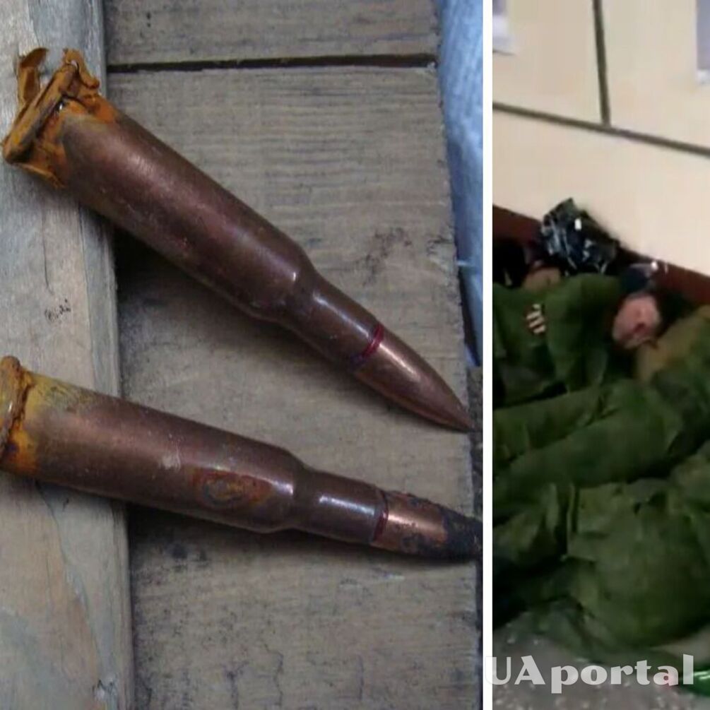 Іржаві не тільки автомати: мобілізованим росіянам видають старезне озброєння та набої, а сплять вони на підлозі (відео)