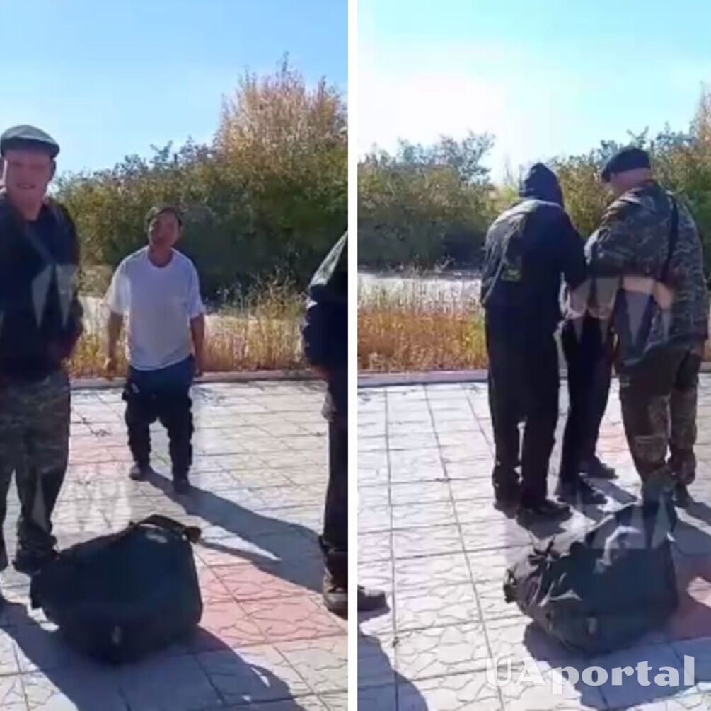'Не ганьби російську армію': п'яні мобілізовані росіяни допомогли натягнути штани товаришу по службі (відео)