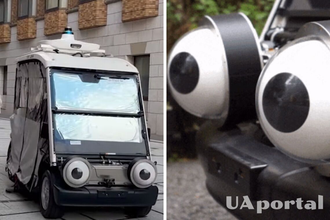 Глаза на беспилотных авто помогли пешеходам понять их
