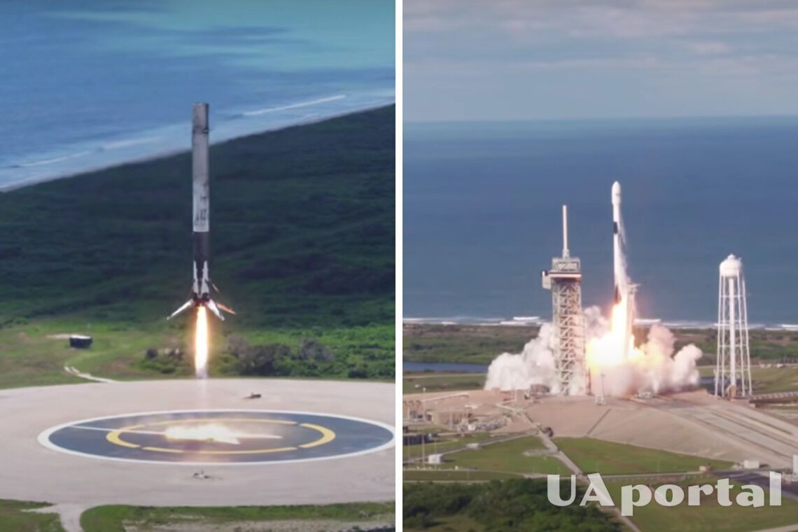 SpaceX трансляция - старт ракеты с мини-спутниками Starlink (видео)