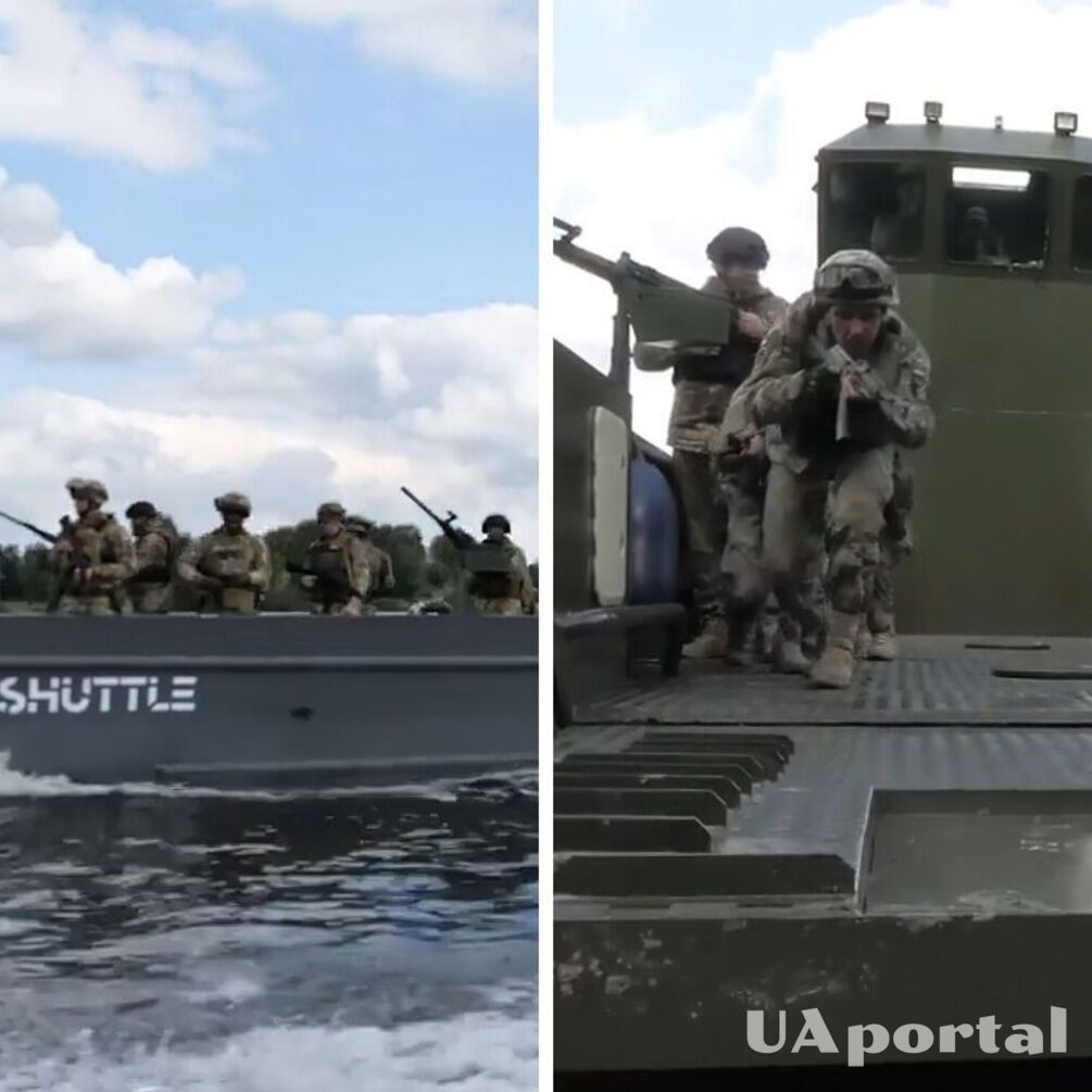 ВМС України отримали десантно-штурмовий катер 'SHERP the SHUTTLE' (відео)