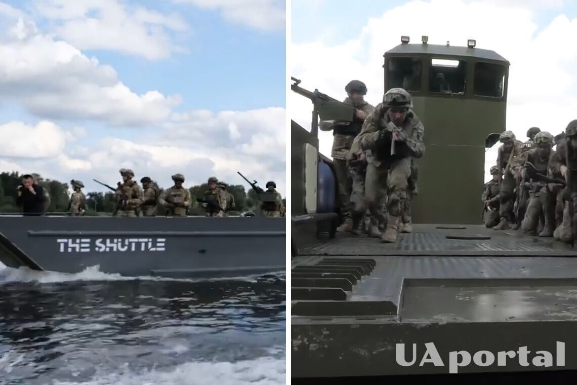 ВМС Украины получили десантно-штурмовой катер 'SHERP the SHUTTLE' (видео)