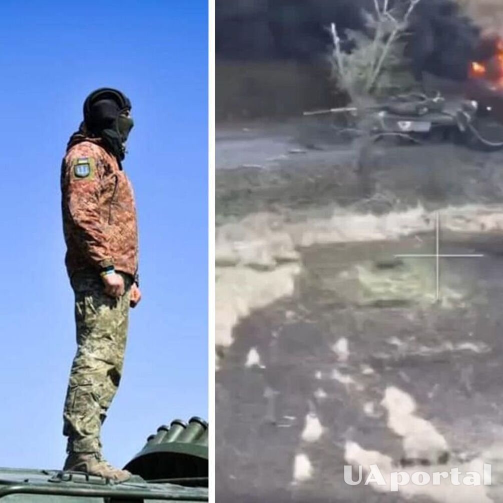 Николаевские десантники ликвидировали вражеские танк и БМП (видео)