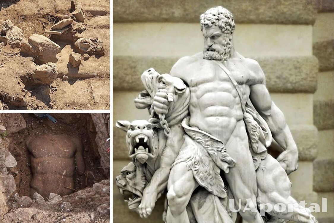 В Греции археологи раскопали статую молодого Геракла (фото)