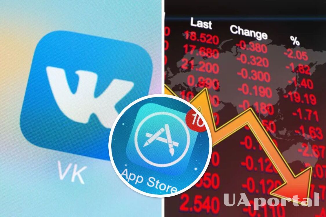 Із App Store видалили VK та Mail.ru: акції компанії впали майже на 20%