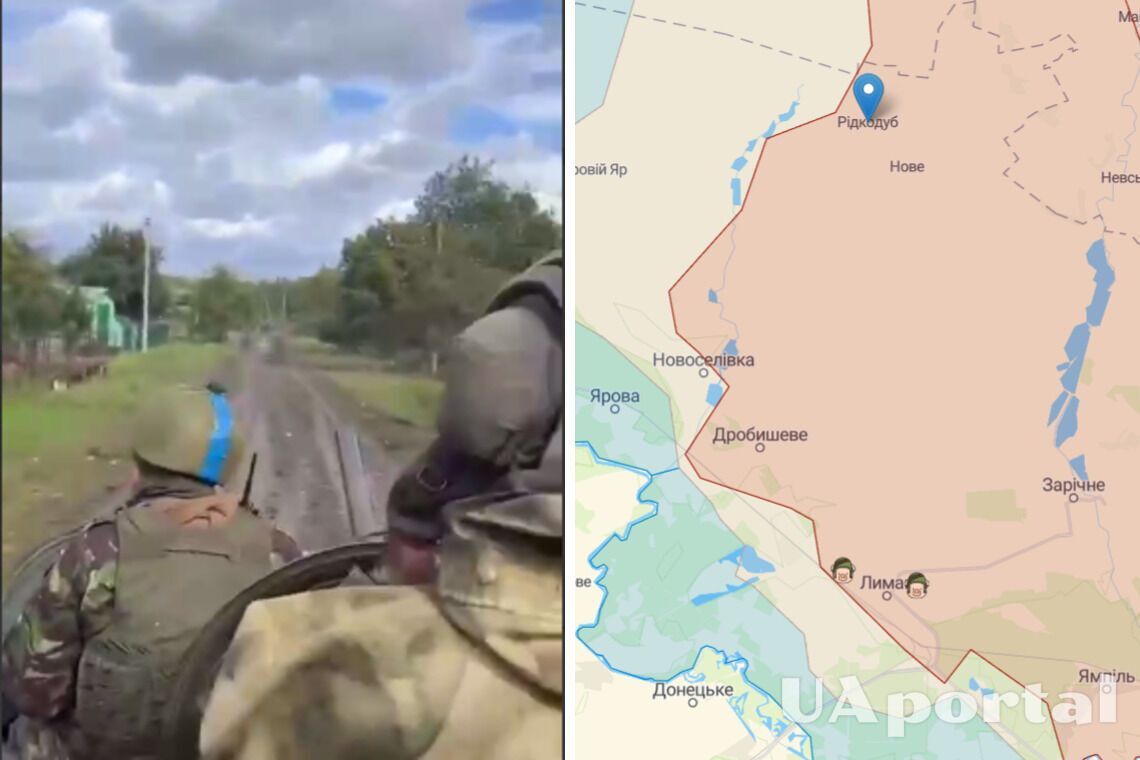 Українські військові показали відео з села Рідкодуб на Донеччині, за яке велись бої 