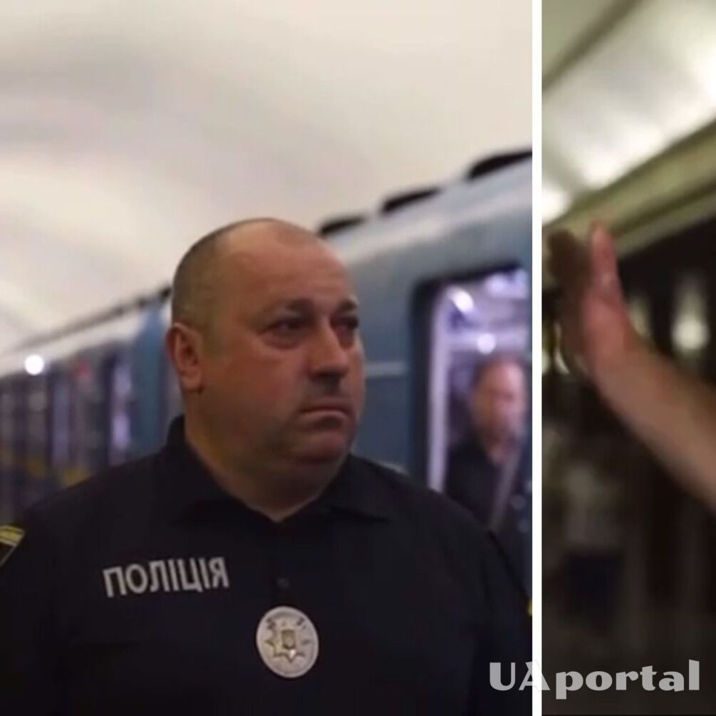 В киевском метро злоумышленник пытался изнасиловать девушку (видео)
