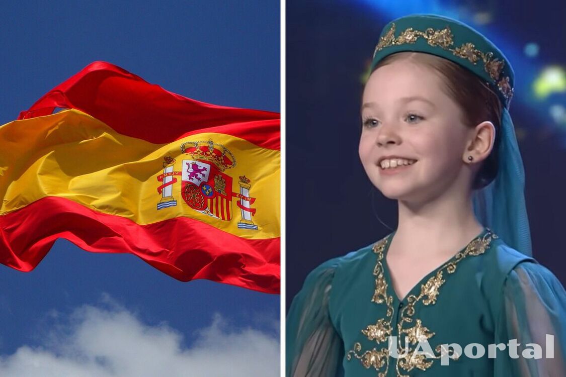 8-летняя беженка из Украины Злата довела до слез жюри испанского талант-шоу, посвятив танец Украине (видео)