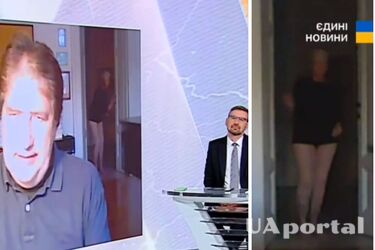 Жінка без штанів потрапила в кадр під час телемарафону