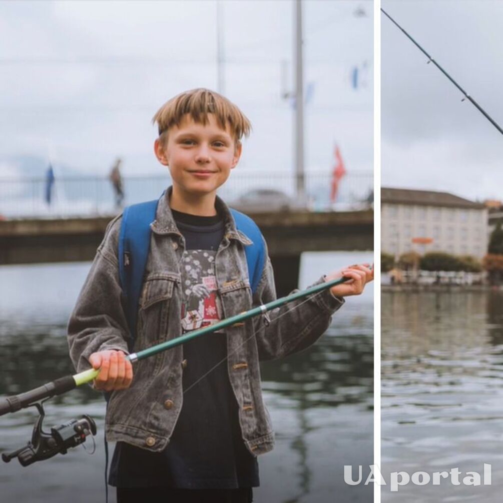 Мережу розчулив український хлопчик-рибалка в Швейцарії (відео)