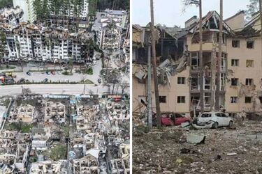 В Ірпені розпочали демонтаж першої багатоповерхівки, зруйнованої окупантами (відео)