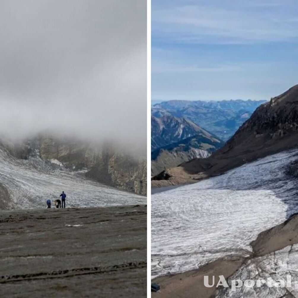Швейцарські льодовики цьогоріч побили рекорди танення 