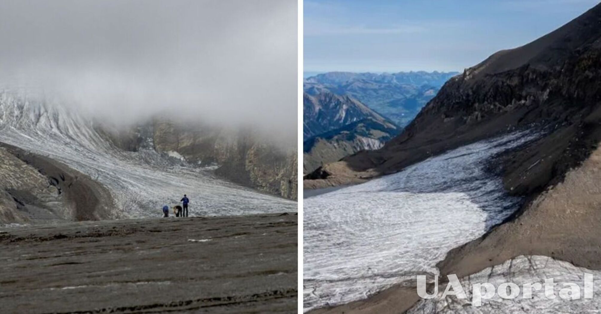 Швейцарские ледники в этом году побили рекорды таяния