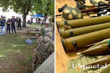 У Чернігові на виставці боєприпасів вибухнув снаряд: четверо дітей поранені (фото)