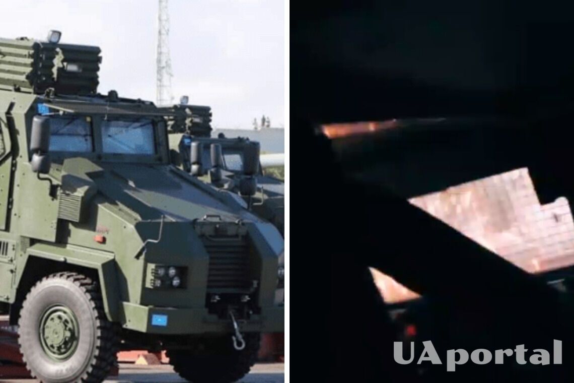 Турецкий бронеавтомобиль 'Kirpi' спасает жизнь наших бойцов на передовой (видео)
