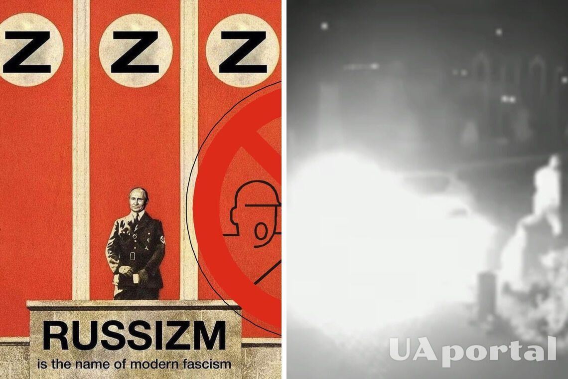 На россии проснулись партизаны: В Краснодаре мужчина сжег 2 автомобиля с символикой 'Z' (видео)
