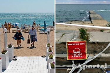 пляжі Одеси на паузі