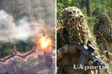 Морпехи показали эффектную детонацию склада БК оккупантов (видео)