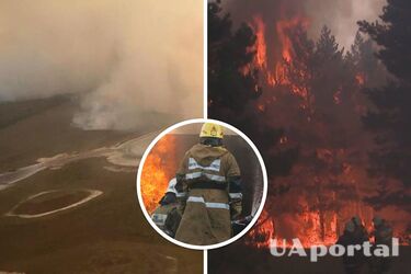 Как Апокалипсис: в Казахстане бушует пожар ужасающих размеров (видео)