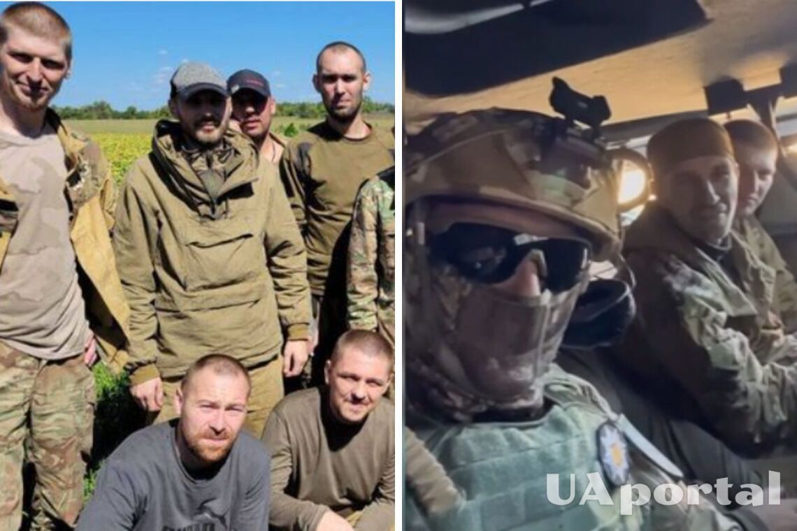 Появились уникальные кадры освобождения украинских пленных от первого лица