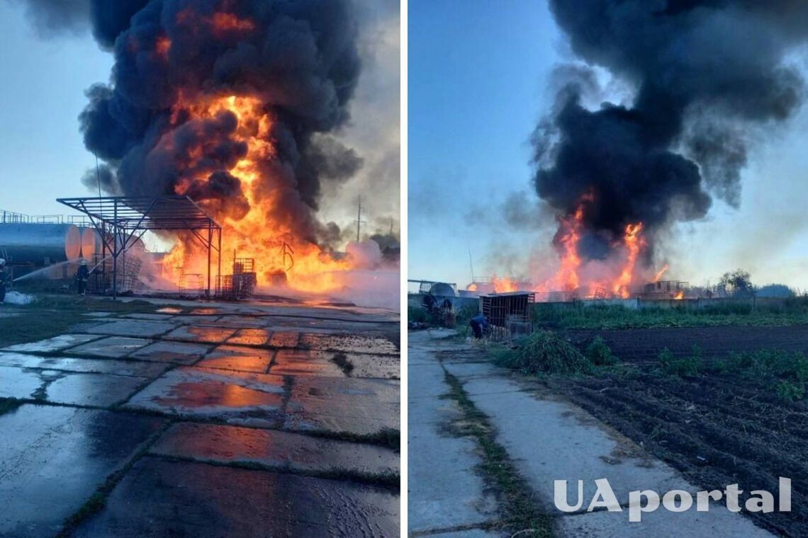 Триває ліквідація пожежі на підприємстві у м. Бориспіль