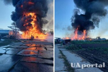 Продолжается ликвидация пожара на предприятии в г. Борисполь