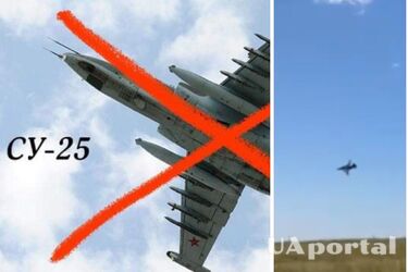 ВСУ сбили Су-25 оккупантов возле села Волохов Яр северо-восточнее Балаклеи