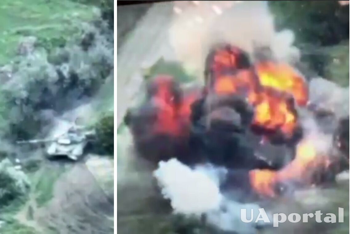 28 бригада уничтожила вражеский танк Т-90М Прорыв в Харьковской области