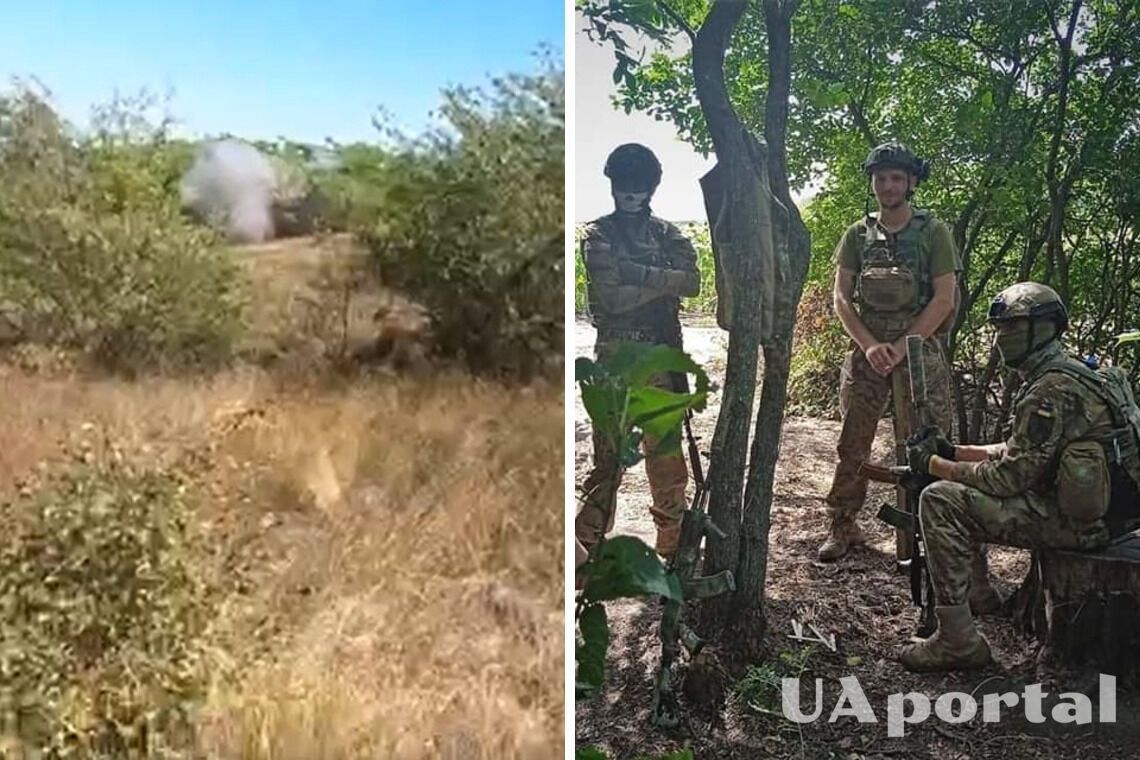 Бойцы ССО взорвали БТР в тылу оккупантов на юге (видео)