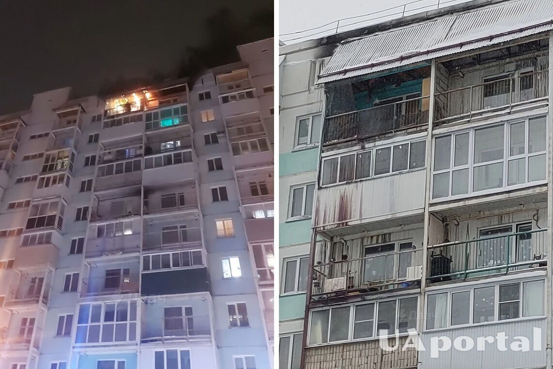 'Бомбардування не потрібні, самі себе розбомблять': на росії чоловік підпалив багатоповерхівку салютом (відео)