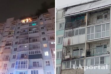 'Бомбежки не нужны, сами себя разбомбят': на россии мужчина поджег многоэтажку салютом (видео)