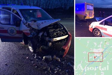 Карета швидкої допомоги потрапила у ДТП на Львівщині, є жертви (фото)