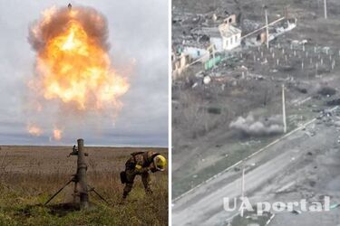 Бійці ЗСУ показали 'ювелірний постріл', яким вдалося знищити російський опорний пункт біля Бахмута (відео)