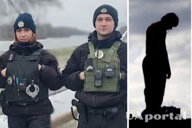 Патрульные Киева спасли мужчину, стоявшего на краю моста