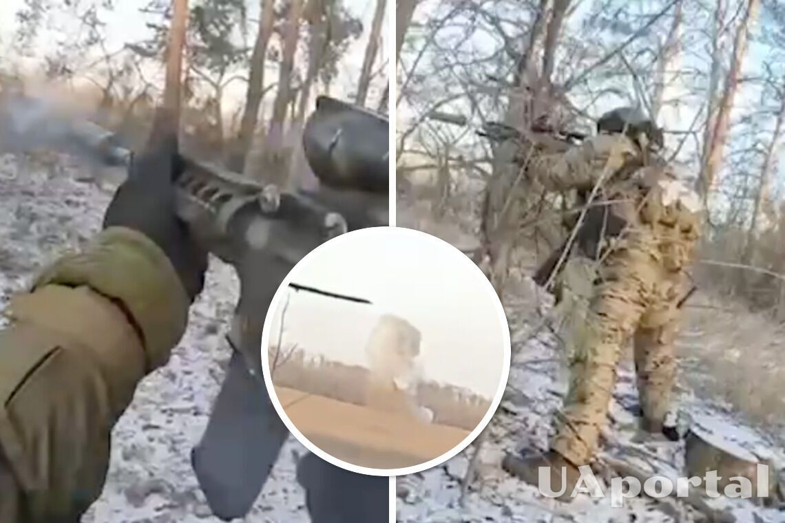 Бійці ССО показали відео знищення російського кулеметного розрахунку - відео з нагрудної камери