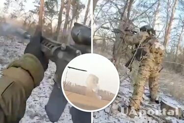Бойцы ССО показали видео уничтожение российского пулеметного расчета – видео из нагрудной камеры