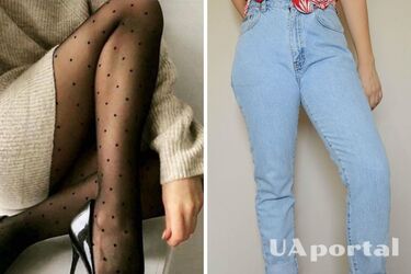 Почему нельзя одевать капроновые колготки под брюки и джинсы.