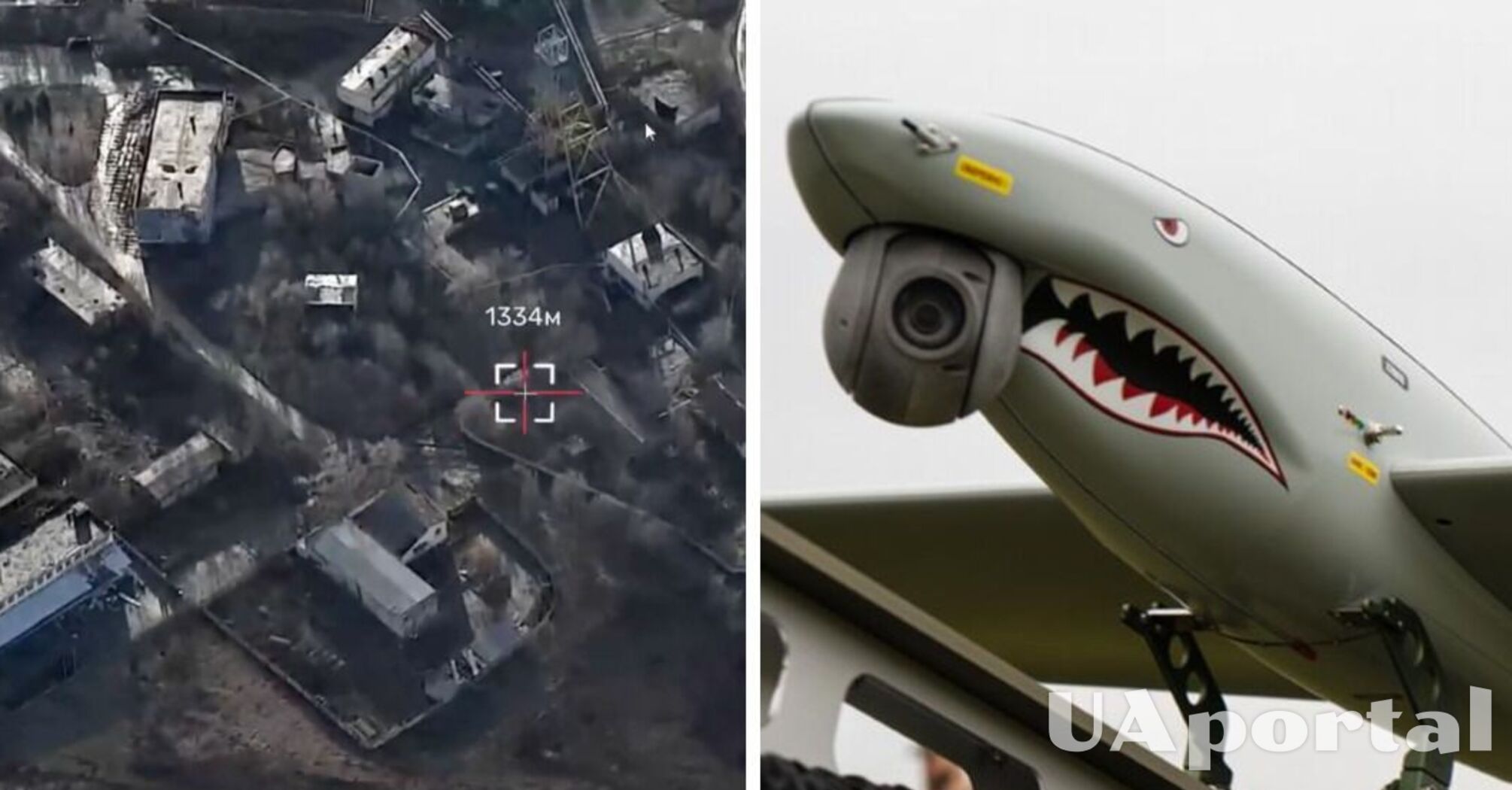 Дрон Шарк – основные характеристики и первое видео полета над оккупированным Донецком