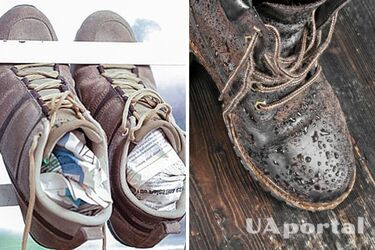 Как высушить промокшую обувь