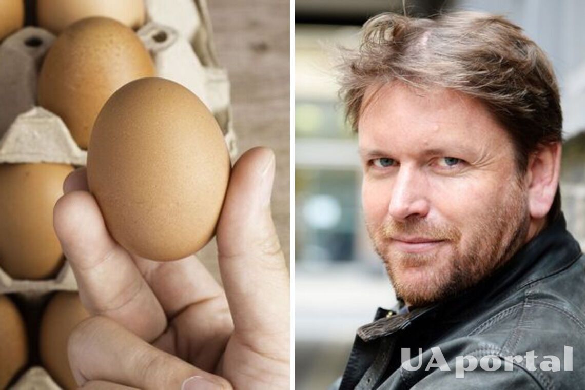 Британський шеф-кухар пояснив, чому не варто сирі яйця зберігати в холодильнику