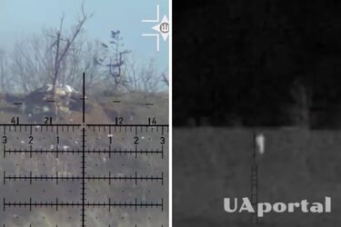 Снайперы 28 ОМБр показали видео уничтожение российских кафиров через прицел