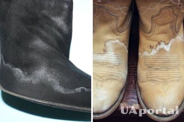 Як очистити шкіряне, замшеве та тканинне взуття від плям від солі та розводів