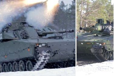 Швеция передаст Украине 50 БМП CV90 и САУ Archer