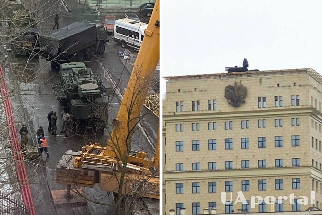 'Ще б склад боєприпасів зробити і взагалі вогонь': у Москві встановили ППО 'Панцир-С1' на дах будівлі (відео)